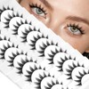 Fyonas Lashes Manga False Eyelashes 9-12mm Anime Lashes Strips C