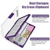Hongri Clipboard with Storage, Folder Nursing Clipboards Side Opening, Heavy