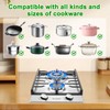 Gas Cooktop Stove Built-in Gas Stove Top,LPG/NG Dual Fuel Continuous