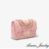 AVANCE Chain Bag, Cross-body, Shoulder Hanging, Black, Beige, Pink, White,