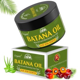 Angelycia Batana Oil for Hair Growth, Dr Sebi Organic Raw Batana Oil from Honduras - 16 OZ