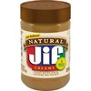 Jif Natural Creamy Peanut Butter Spread, 28 Ounces, Contains 90%