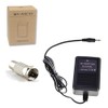 WICAREYO AC Power Supply Adapter with F Plug Female Adapter