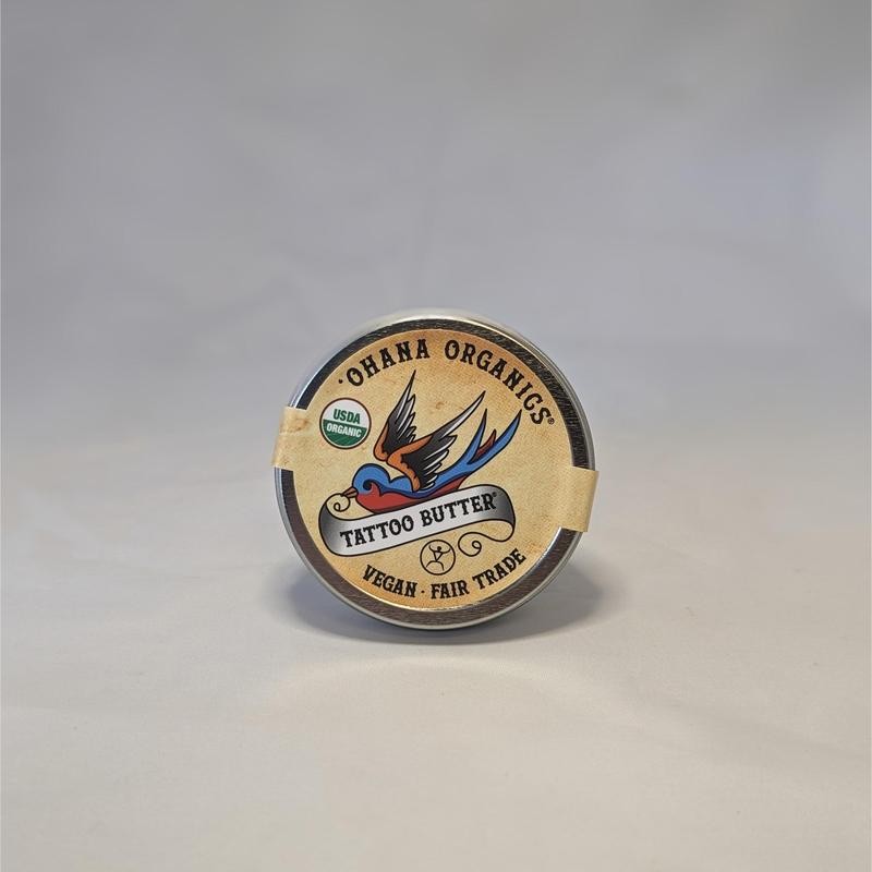 Tattoo Butter- Unscented Tin - Available Sizes: 1 oz