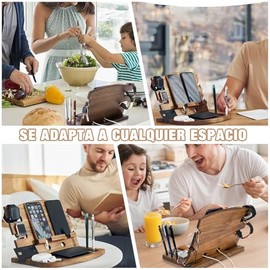 Organizador de Escritorio para Celular con Estación de Carga                                                                                          