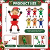 Hanaive 36 Pcs Christmas Sticky Wall Toys Valentine's Day Party