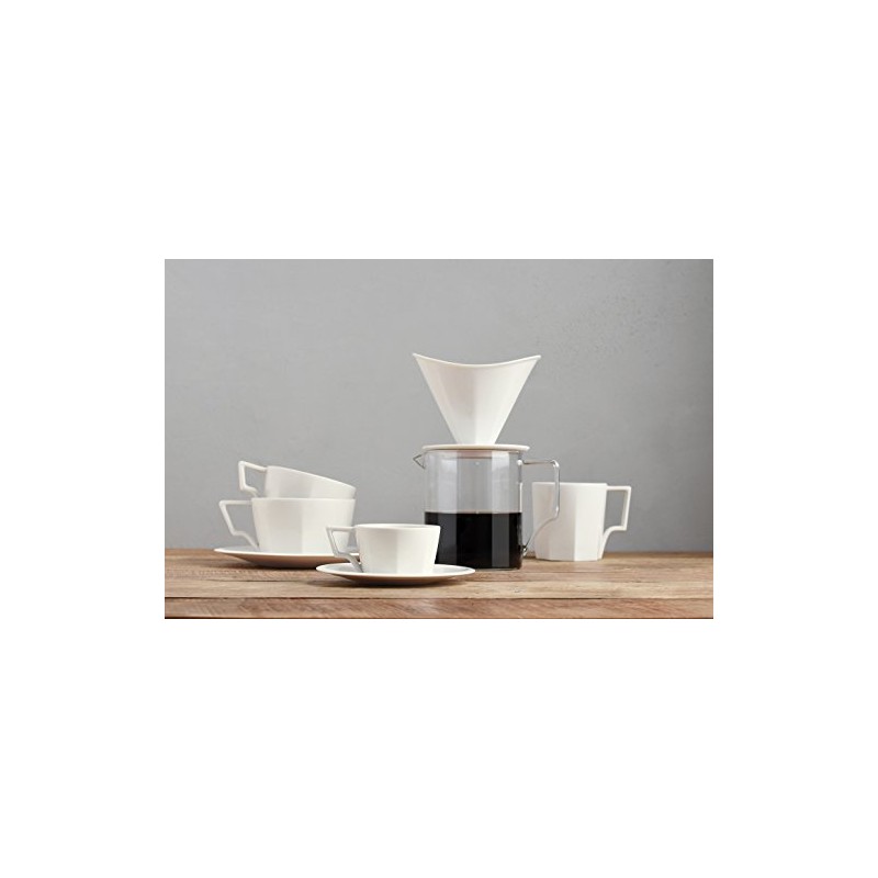 KINTO 28882 OCT Brewer, 4 cups, White, Coffee, Dishwasher Safe
