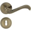 domino Casablanka-R M3 BB Deadlock Door Handle Set for Room