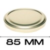 mikken 30 Lids TO 82/8.5 cm for Jam Jars Twist-Off