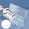 Cabilock Business Card Display Case Card Storage Box Organizer with