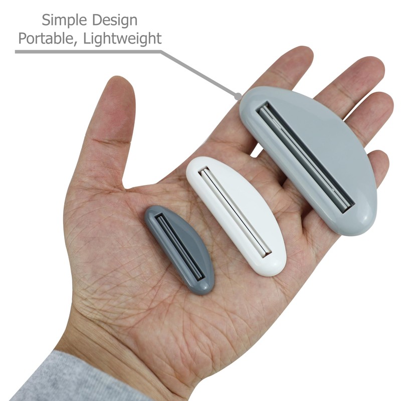 EIKS 6 Sets Tube Squeezer Clip for Toothpaste, Hand Cream,