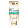 Crema Facial Oréal Paris Defender Anti Brillo Color Medio 40g