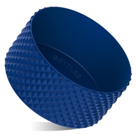 WUQID Water Bottle Boot, Diamond Silicone Boot Compatible with Stanleyy Tumbler 20-40oz & Hydroo Flask Bottle 12oz-24oz, Reduces Dents Sleeve Cover for More Bottles/Tumblers Bottom of 2.83-2.95in