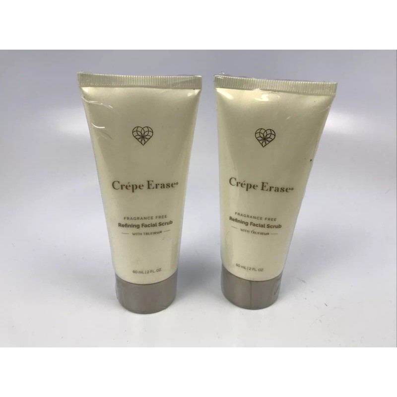 Crepe Erase Refining Facial Scrub 2 oz Lot of 2
