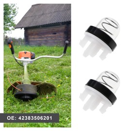 ECSiNG Pack of 5 Lawnmower Primer Bulbs Carburettor Fuel Pump Primer Bulb 42383506201 Compatible with STIHL TS410 & TS420 Blower BR350 BR430 SR430 SR440