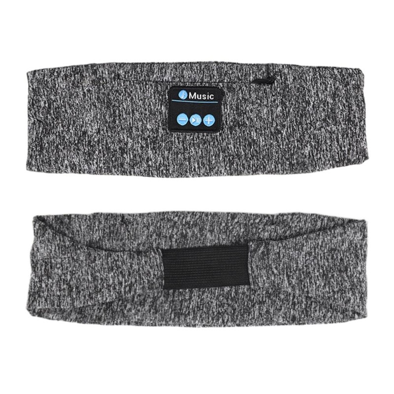 Sleep Headphones Bluetooth 5.0 Sports Headband Wireless Music Elastic Sweat