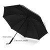 Auto opening Handle Umbrella StormProof Golf Umbrella for men, black