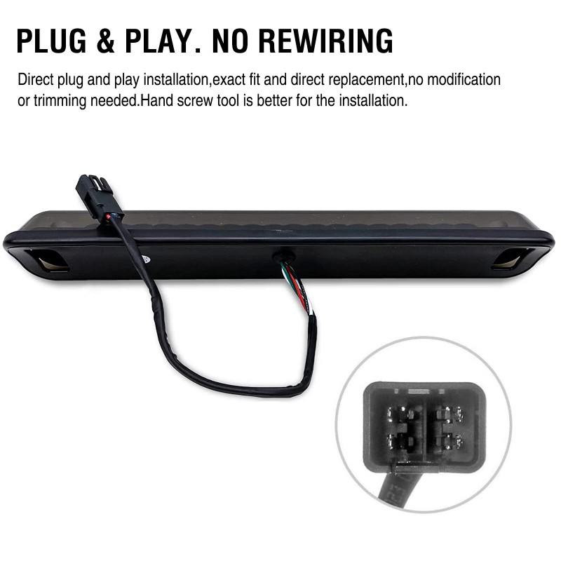 XUKEY 3rd Third Brake Light Cargo Lamp For 1988-98 Chevy