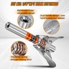 THINKWORK Grease Gun Coupler Set, Double Handle Extra Reach Strong