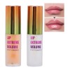 2 Piezas Lip Plumper Lip Plumping Gloss Lip Plump Liquid