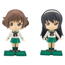 Bandai Hobby Petiture-Rise Yukari/Mako Girls Und Panzer Model Kit Figure