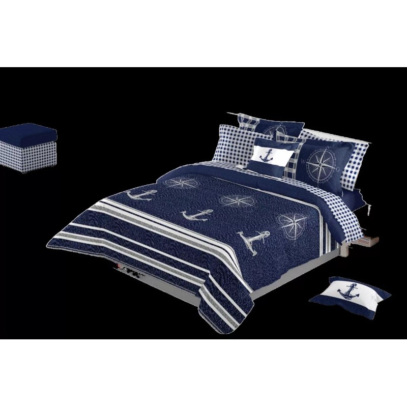 Competition Set Edredon Básico Acolchado Competition King Size Color Ultramar