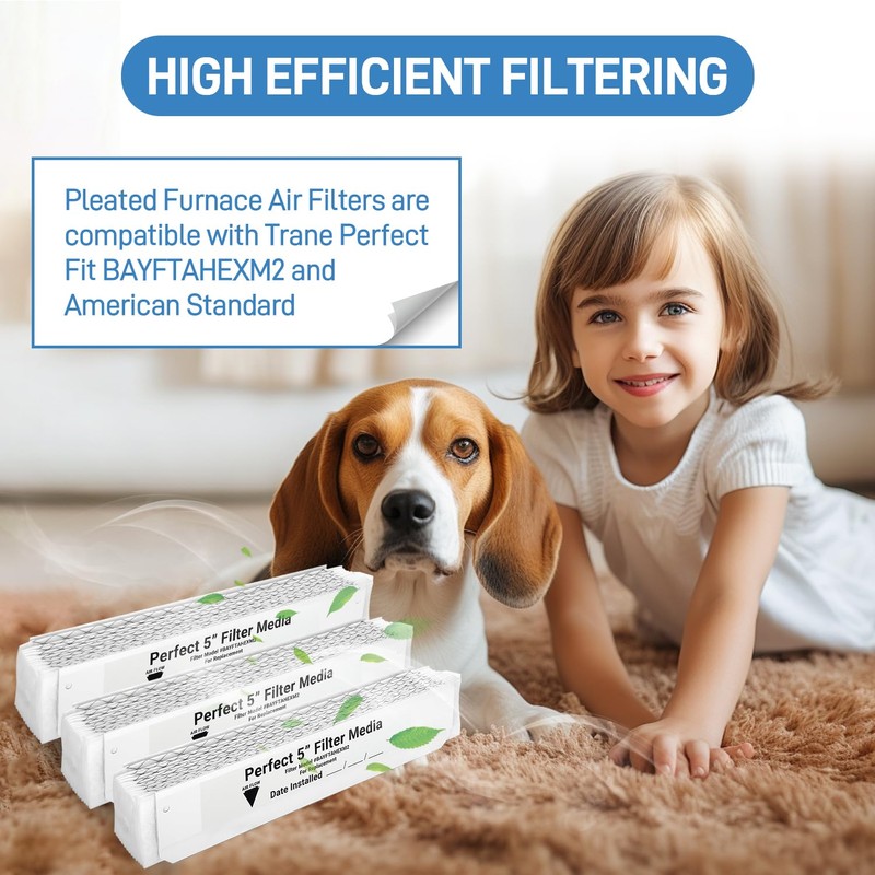 BAYFTAHEXM2 Expandable Media Filter MERV 13 20"x5" Compatible with Trane
