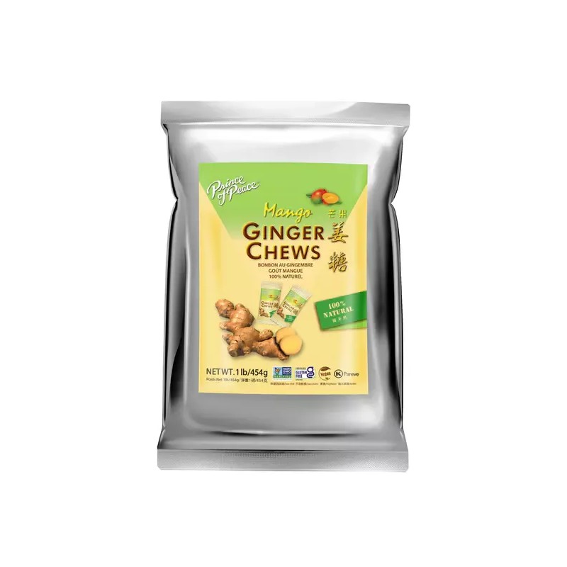 Prince of Peace Ginger Chews, 1 Lb, OriginalLemon - Original