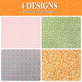 ZCOINS 4 Sheets 70 x 50 CM Floral Gift Wrapping Paper for Mothers Day Flowers Gifts Wrapping Paper for Female Women Girls Mum for Birthday Spring Holiday Wedding Birthdays Valentines Day