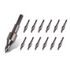 12 x 100 g Black Screw in Practice Broad Tip