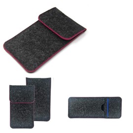 K-S-Trade Qualitativ & Innovativ Handy Schutz Hülle Für Bea-fon MX1 Premium Schutzhülle Handyhülle Filztasche Pouch Tasche Case Sleeve Filzhülle