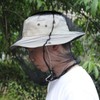 4 Pack Mosquito Head Nets, Camping Mosquito Caps, Nylon Mosquito