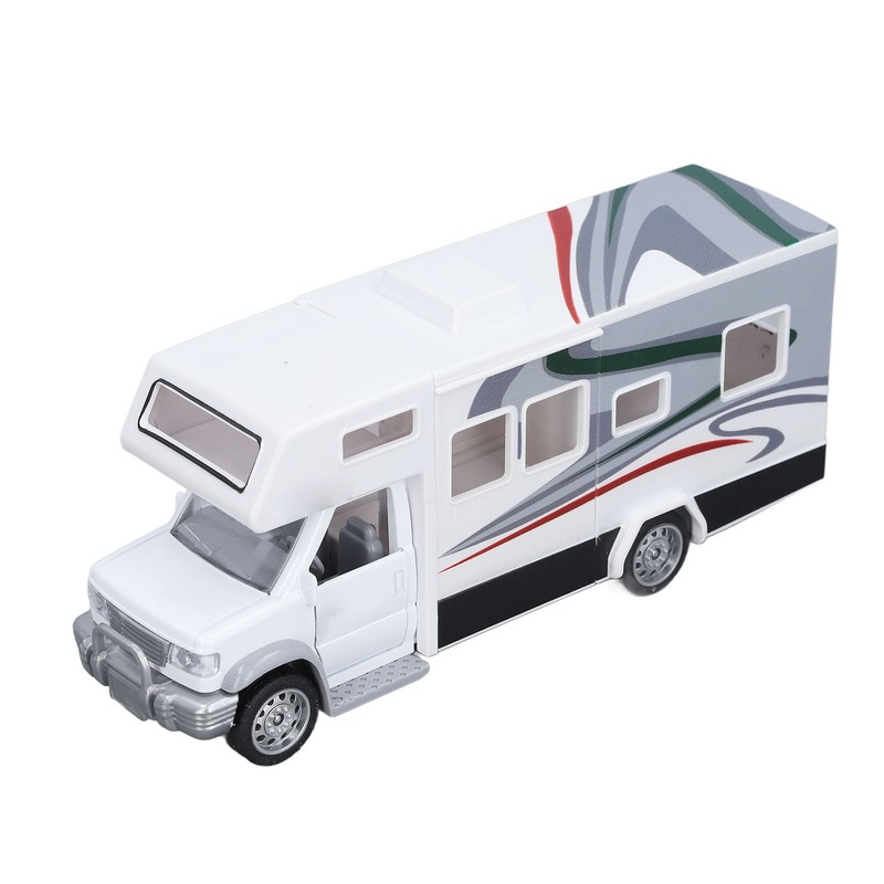 1/32 Kids RV Toy Sound Light Opening Doors Simulation Educational