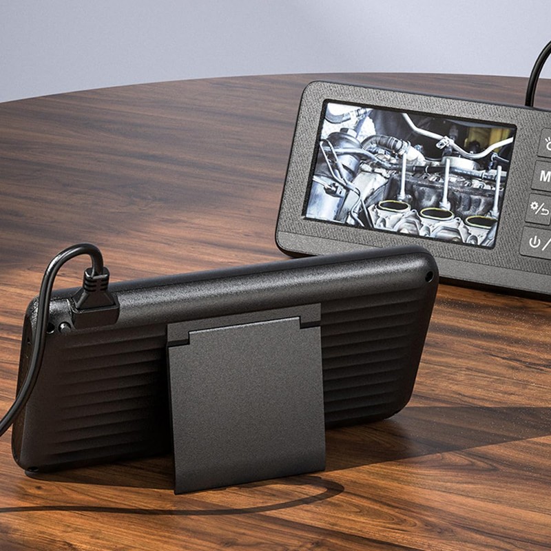 POFET Endoscope Camera, Drainage Camera with Screen, 1080P Waterproof Inspection