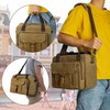 Damero Bible Tote Bag for Men, Large Bible Bag with
