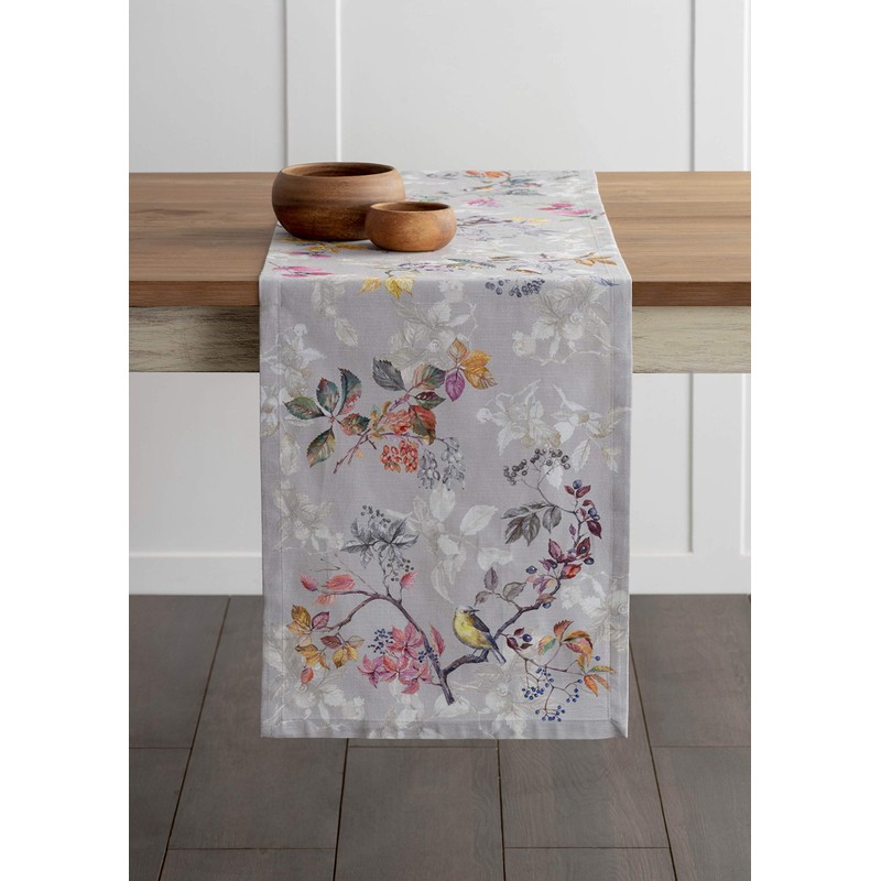 Maison d' Hermine Tablerunner 100% Cotton Decorative Washable Table Runners