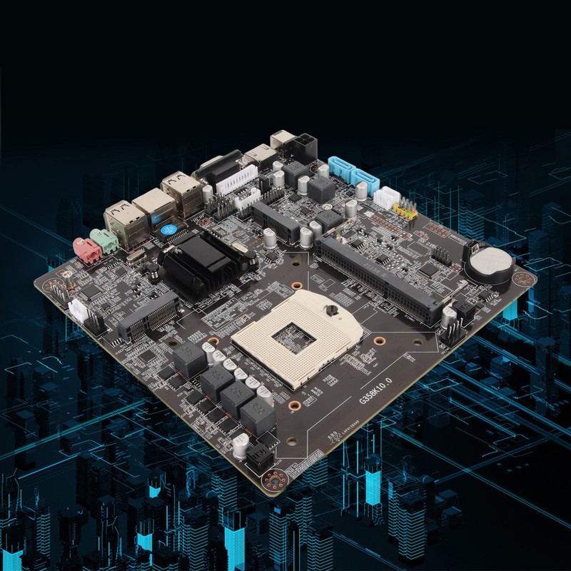 HM65 Mini ITX Motherboard LGA 988 DDR3 for Intel 2