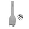 Leather Pricking Iron Round Cutting Mirror Polished High Speed Steel