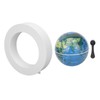 Magnetic Levitation Globe White Built in LED Light Frosted Texture