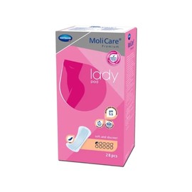Hartmann 1681312 MoliCare Premium Lady Pad 0.5 Drops, Apricot, Pack of 28