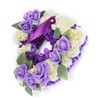 Artificial Heart Shaped Wreaths Wedding Wreaths Fake Flowers Decoration for