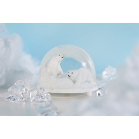 PREDIGER Oval Snow Globe - Craft & Filling - Classic - Transparent - Plastic