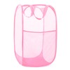 Durable Collapsible Laundry Baskets - Reinforced Mesh Pop Up Laundry