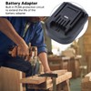 Battery Adapter Converter ABS Electrical Accessories for Worx 20V 4