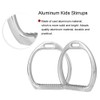Cyrank Pair of Lightweight Aluminium Stirrups for Equestrian