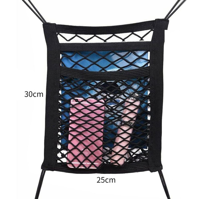 Motorcycle Mesh Luggage Net Durable Motorcycle Scooter Car Accessories Multi-functional