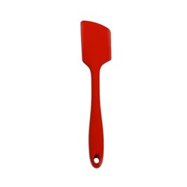 RSVP International Ela Series Espátulas resistentes al calor para cocinar y hornear, raspador de goma de acero envuelto en silicona fuerte, espátula, 