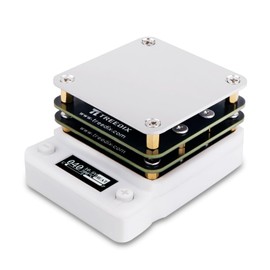 Treedix Mini Soldering Hot Plate, PD65W 20V with LED Screen Electric Hot Plate Preheat Soldering Station，Heating Area 56mm×56mm，Preheat for Soldering Electronic Components Electronic Repair Lab