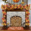 PATIKIL Fall Garland 5.7Ft/Piece, 2 Pack Artificial Autumn Foliage Garland
