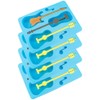 Fairly Odd Novelties 4 Pack Guitar Ice Cube Tray, One